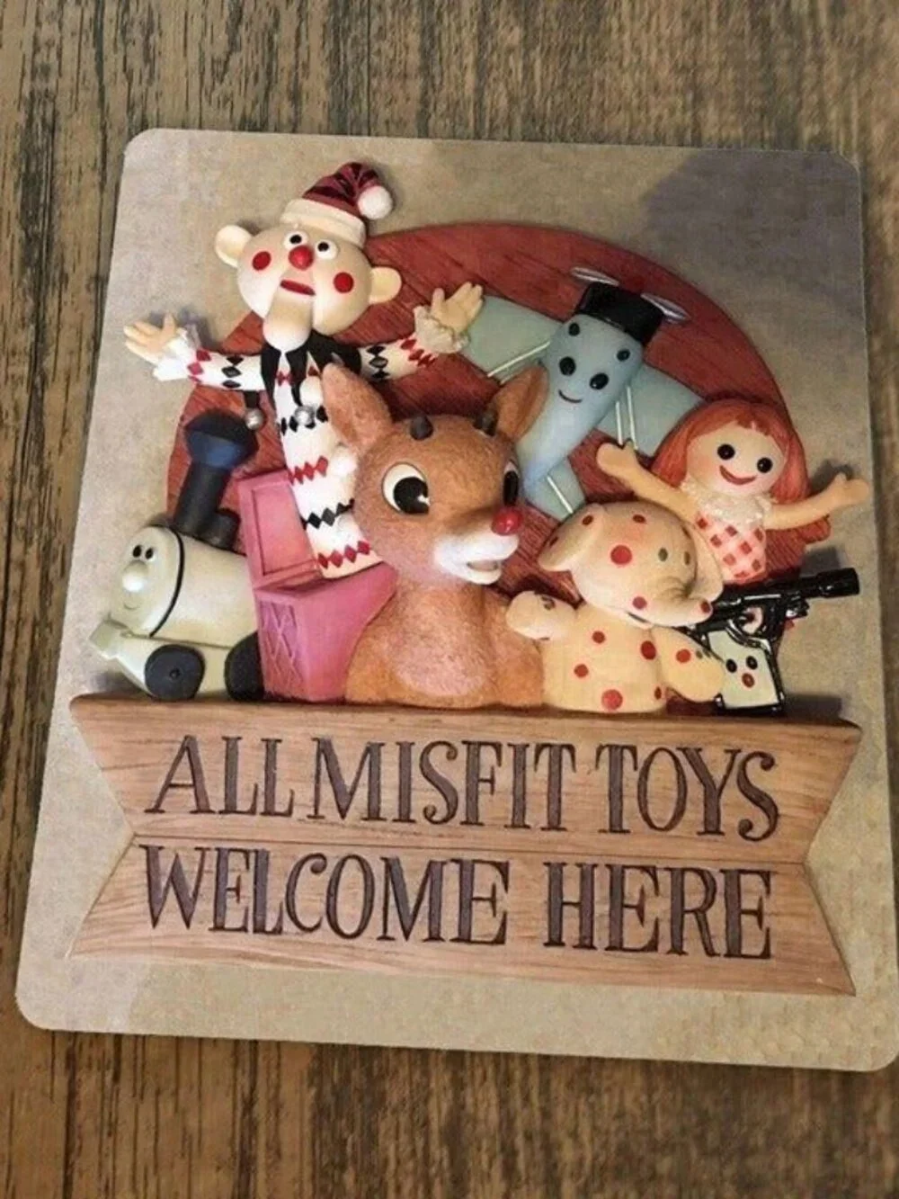 All‎ Misfit Toys Welcome Here Rudolph Reindeer Classic Cartoon Mouse Pad